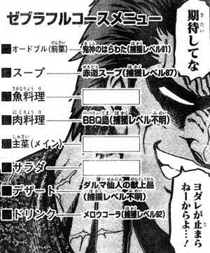 トリコ三大黒歴史 ココのフルコースメニュー 小松の鼻 日刊ごろごろ新聞
