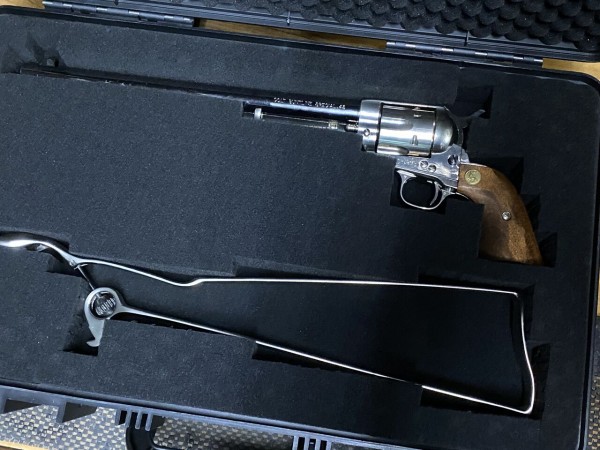 本物保証，豊富な SAA スケルトンストック シングルアクションアーミー