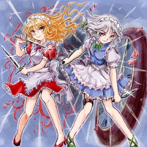 東方 夢咲いいよね 夢子と咲夜 東方おねえちゃんまとめ