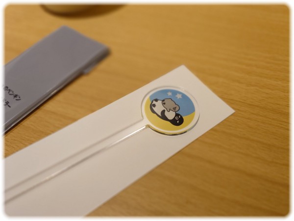 ベックスコーヒー × Suicaのペンギン「マドラー型アクリル