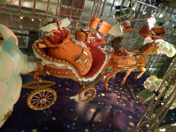 HERMES エルメス銀座店のクリスマス(ノエル)イルミネーション