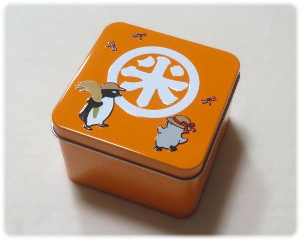 Suicaのペンギン 無洗米 魚沼産コシヒカリ 5個☆JR東日本　新潟限定缶 Suicaのペンギン「Suicaペンギン缶（オレンジ）無洗米魚沼産コシヒカリ