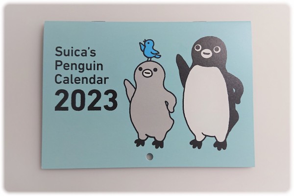 JR - 非売品 2019年 JR東日本 Suica ペンギン 壁掛け&amp;卓上カレンダー 交通系電子マネー月間利用件数3億件突破記念！Suicaのペンギン