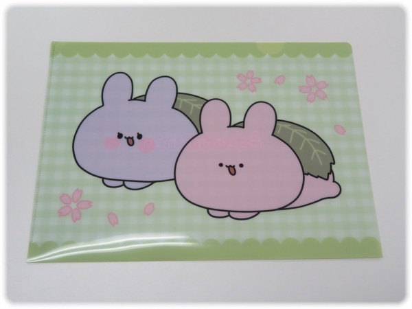 あさみみちゃん クリアファイル あさみみちゃん」のもちもちおしりが