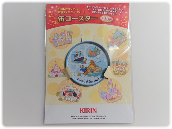 Kirinオリジナル 東京ディズニーリゾート 缶コースター は全6種 ｓａｖａ