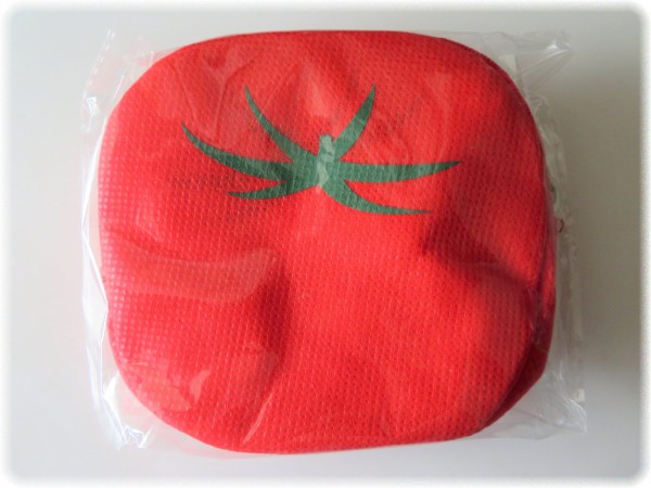 カゴメ野菜生活100 トマト型折り畳みエコバッグ が意外とイイかも ｓａｖａ