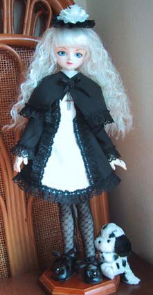 昔作ったドールの服晒してみるよ Msd 7 のコト ものずきん モノとネコと時々介護