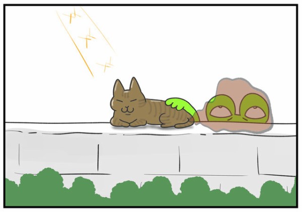 野良猫がくれた物 : むらこの４コマブログ Powered by ライブドアブログ