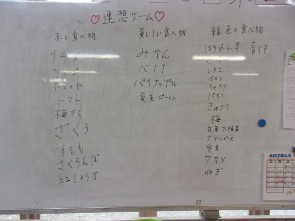 連想ゲーム さわやかダイアリー