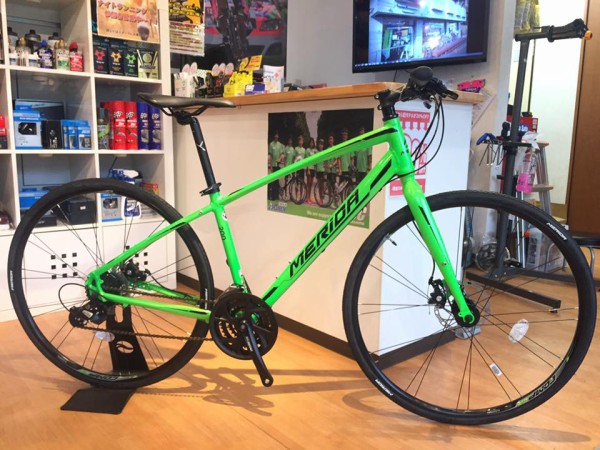MERIDA クロスバイク オリーブグリーン 使いやすさが光るクロスバイク！MERIDA CROSSWAY 50 | 伊丹のカンザキ