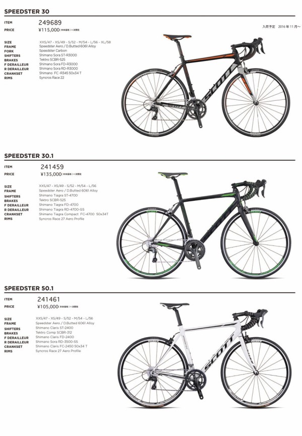 SCOTT 2017年フルモデルラインナップカタログ 最速掲載！その2 : SBC 新着情報