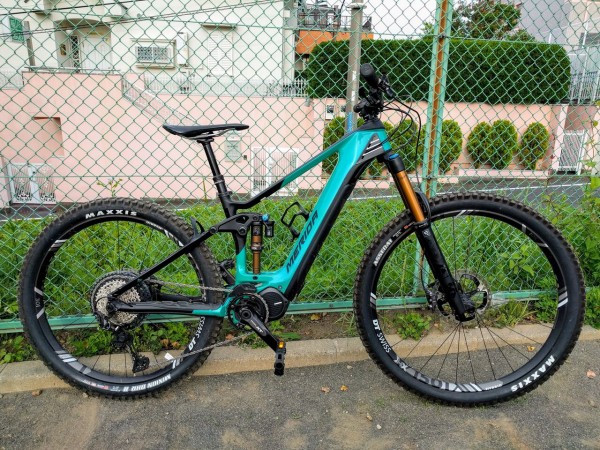 MERIDAの電動アシストMTB「eONE-SIXTY 9000」があざみ野店に試乗車