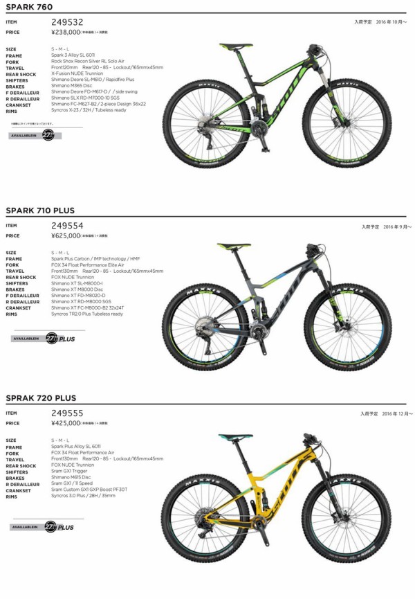 SCOTT 2017年フルモデルラインナップカタログ 最速掲載！その3 : SBC 
