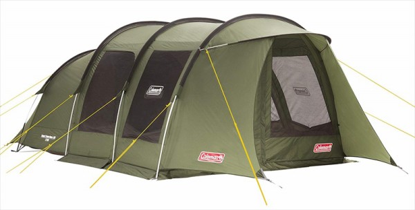 Coleman トンネル2ルームハウス LDX オリーブ 試し張り】Colemanトンネル2ルームハウスLDX(オリーブ) 【Amazon