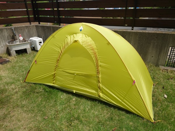 モンベル u.l.ドームシェルター1（現行同型・値上げ前品）・全込780g程度 mont-bell U.L.ドームシェルター 1型の商品紹介 | hinata