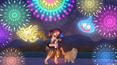 プレゼントのじゅもん 写真フレーム 花火レンズ をget ひづきのもっさりドラクエ10ブログ