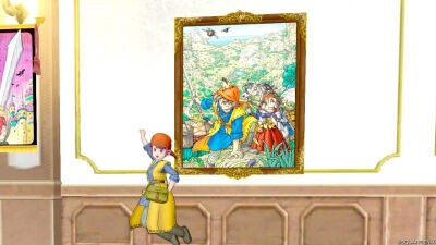 ドラゴンクエスト サイン入り壁掛け Vジャンプ2024年7月号】家具『壁