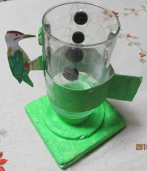 小学校科学工作クラブ 磁石工作 キツツキ君 小学校理科教材ヒント