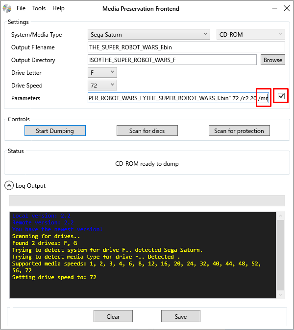 MPF(DiscImageCreator)で正確にCDゲームを吸い出す : 発明の友