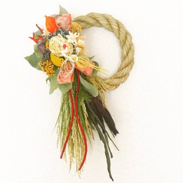 ドライフラワーで お正月飾り 生活のメモ Powered By ライブドアブログ