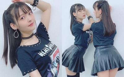 上坂すみれ タモリ倶楽部のオフショットが公開 ブラックサバスなお洋服でしたっ 声優メモ帳