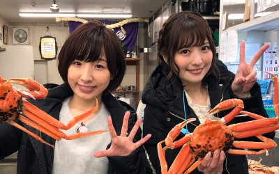 洲崎綾 佳村はるか すさんぽ 声優さんが巡る金沢カワイイ散歩 がbs11オンデマンドで無料配信中 声優メモ帳