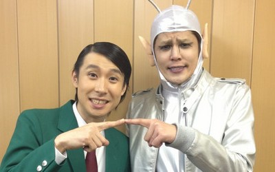 鈴村健一 宮野真守 アドリブ舞台イベント 鈴村健一の超 超人タイツ ジャイアント アドリブ Ad Live 14 のオフショットが公開 声優メモ帳