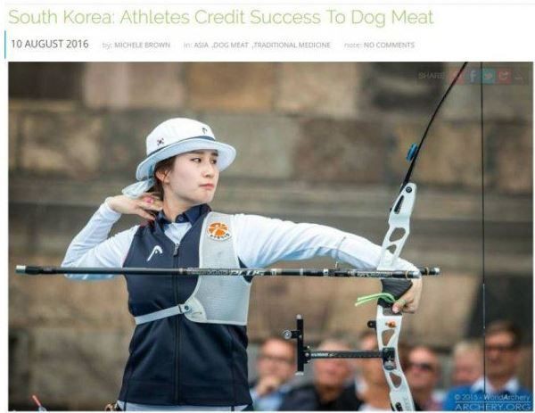 外国人 韓国人オリンピック代表は犬猫肉を食べている 韓国人 韓国アーチェリー代表選手が犬肉を食べていると 犬肉論争に発展する 世界の憂鬱 海外 韓国の反応