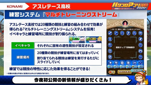 パワサカ パワプロtvでパワサカの新サクセス情報 アスレテース高校 が近日実装されるぞおおおおお パワサカまとめ 矢部坂速報 パワフルサッカー攻略ブログ
