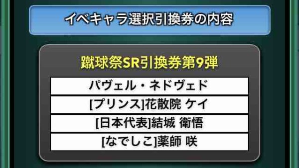 パワサカ 蹴球祭 年4月 ガチャ 4 27 5 6 の内容と評価 ご自由に意見ください パワサカまとめ 矢部坂速報 パワフルサッカー攻略ブログ