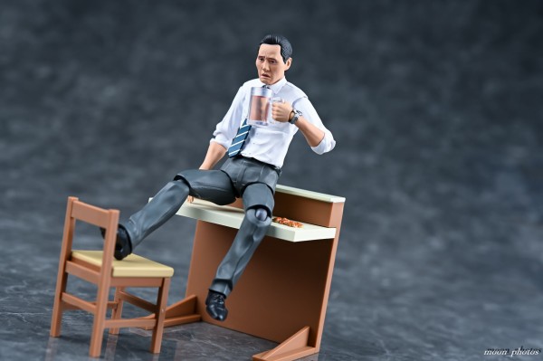 井之頭五郎　松重豊ver. ワイシャツ一人焼肉エディション レビュー】figma 井之頭五郎 松重 豊ver. ワイシャツ一人焼肉