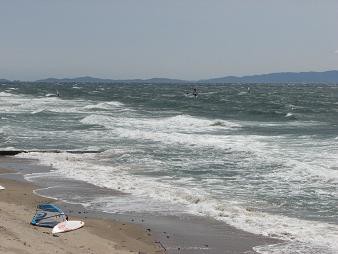 小野浦 最高の波 Wind Surfin 148