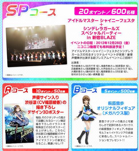 速報 アイドルマスター キリン ローソン特賞spパーティ当選券出品キター ヤフオクカウントダウン 仮