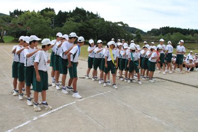 学年練習の様子２ 川内中央中学校ブログ