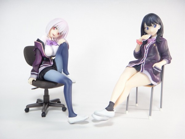 SSSS.GRIDMAN」六花＆アカネ、TRIGGER描きおろしイラストで立体