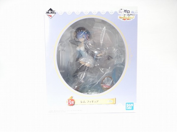 バンダイ 一番くじ Re ゼロから始める異世界生活 Snow White Life Ver B賞 レム フィギュア レビュー せんろぐ