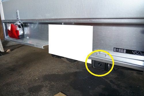 大型トラック トレーラー ワイヤレス バックカメラ ② トラック