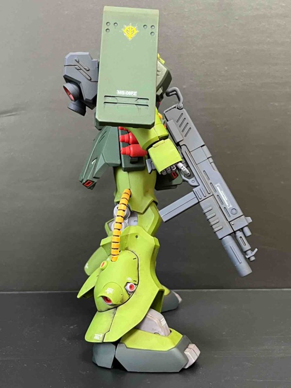 RE100 ザクⅡ改（FZ）㉖ 完成、まとめレビュー : ryoshiお父さんの