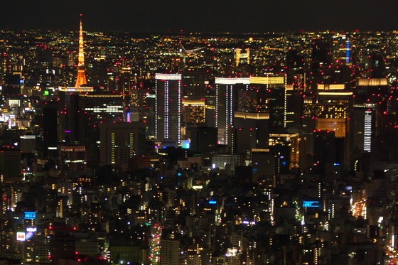 東京スカイツリーから元旦の夜景 リョウタンpp