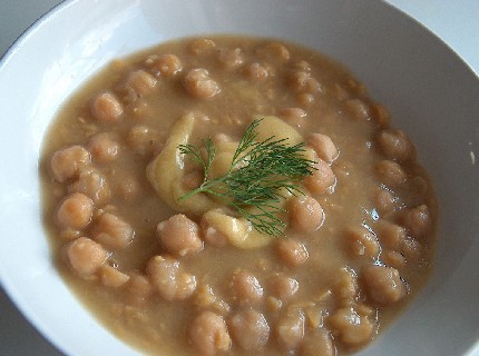 タラモサラタのせ ひよこ豆スープ ハルヴァのデザート ギリシャのごはん