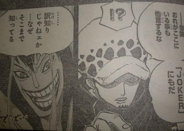 ジョーカー ドンキホーテドフラミンゴ 七武海