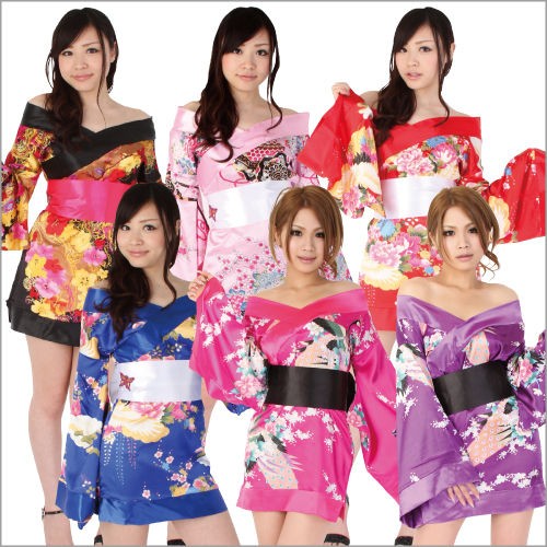 肩出しがエロい ミニ丈着物コスチューム 花魁 浴衣 和服 ちょいエロな萌える通販コスチューム 肩出しがエロい ミニ丈着物コスチューム 花魁 浴衣 和服 ちょいエロな萌える通販コスチューム