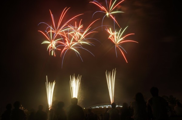 遠征六日目 中島公園やら札幌ドーム花火大会 千葉が大好き 日本が大好き