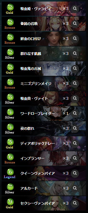 シャドウバース ファミ通cup優勝者ふぇぐ選手の使用デッキ振り返り Shadowverse速報 シャドウバース速報