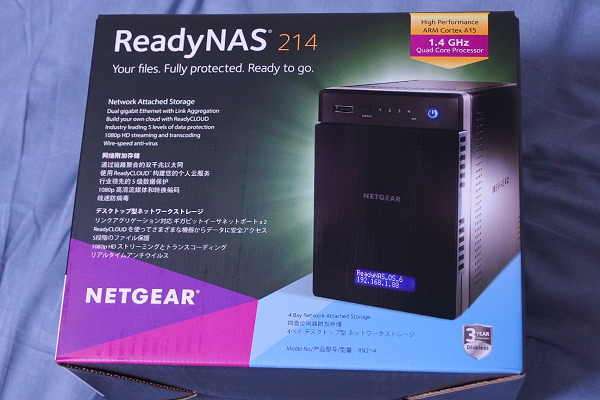 ReadyNAS 16TB RN214 4ベイ デスクトップストレージ NAS-