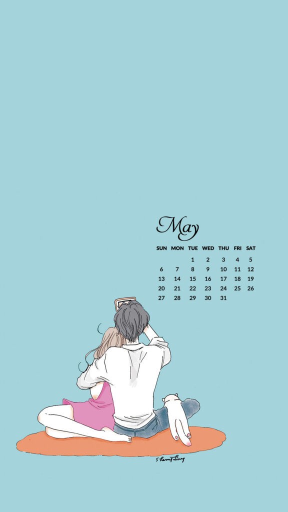 イラスト カレンダー壁紙 18年5月 シェリーリリー オフィシャルサイト Powered By ライブドアブログ