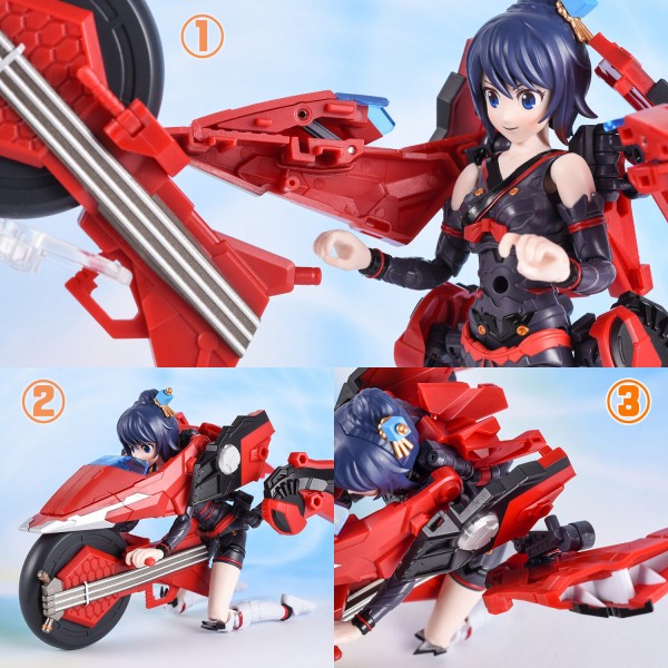 2大ブランドが融合！「S.H.Figuarts TAMASHII GIRL AOI」×「HG 蒼流丸