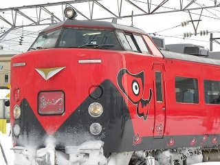 間近で撮影！ 485系あかべぇ : 教師ラウンジへようこそ！