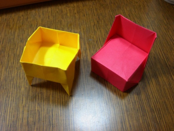 origami furnitureと美味しい箱 : 多趣味生活