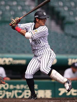 阪神タイガース北条選手バッティンググラブ